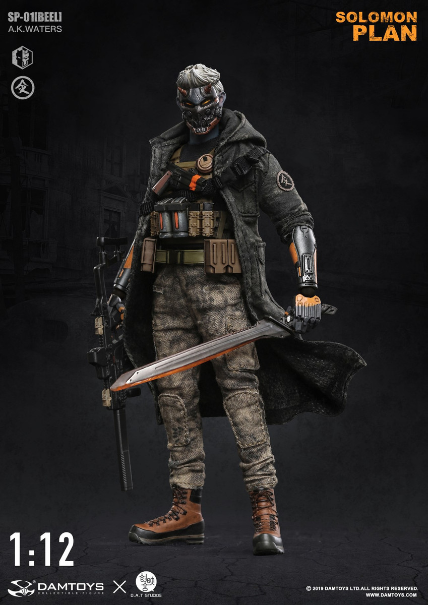 DAMTOYS A.K. WATERS 1/12 SOLOMON IN PLAN Deluxe Edition