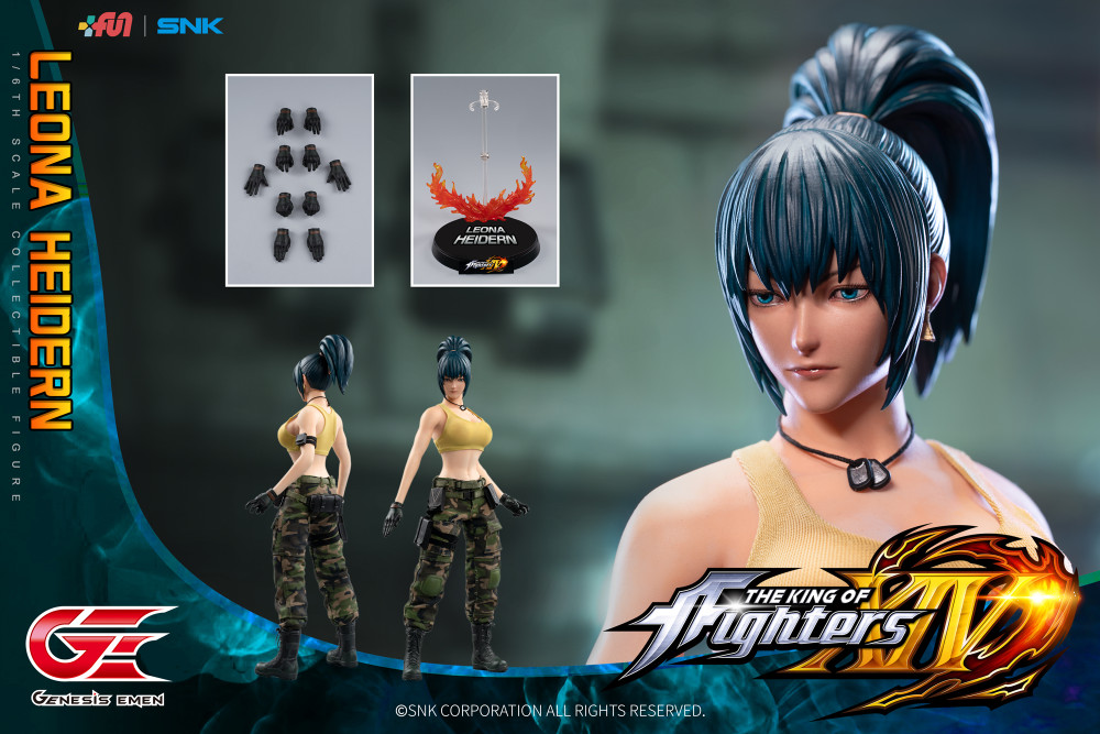 Genesis KOF 1/6 レオナ・ハイデルン Genesis Leona Heidern KOF 1/6 figure | kghobby.com