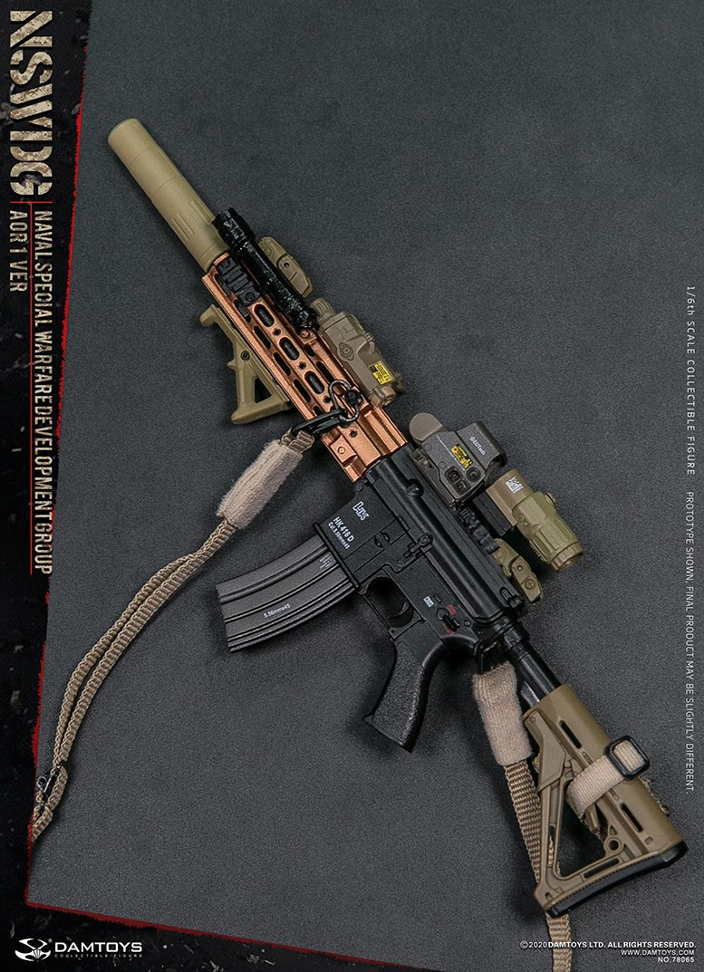Y69-74 1/6scale DAMTOYS 78065 NSWDG Navy Seals-416D Assault rifle set 