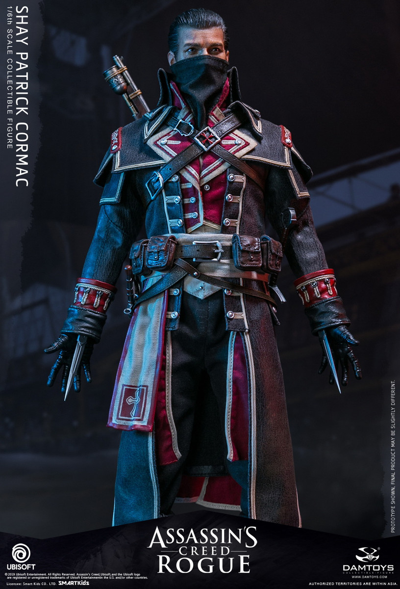 DAMTOYS Shay Patrick Cormac 1/6 Figure Assassin's Creed Rogu