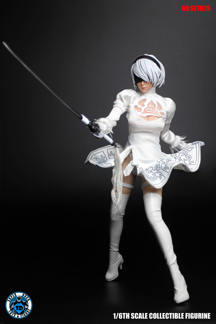 SUPER DUCK 1/6 White NieR Automata YoRHa set026