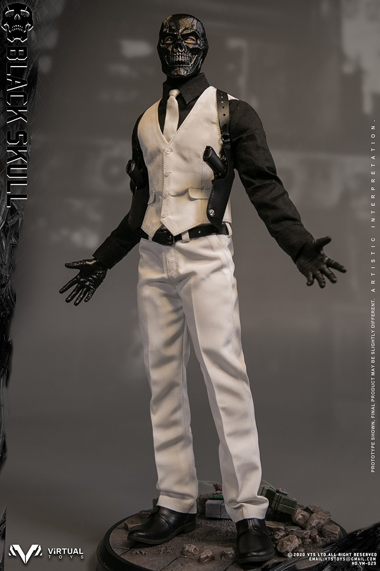 VTS TOYS Black Skull 1/6 Figure VM-029 | kghobby VTS TOYS Black Skull 1/6 Figure VM-029 | kghobby