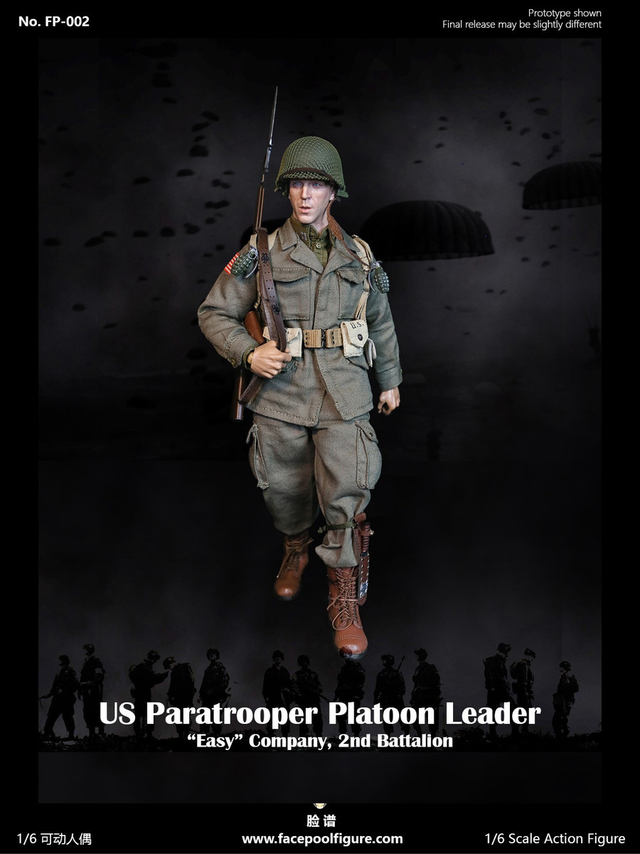 Facepoolfigure US Paratrooper Platoon Leader Easy Company