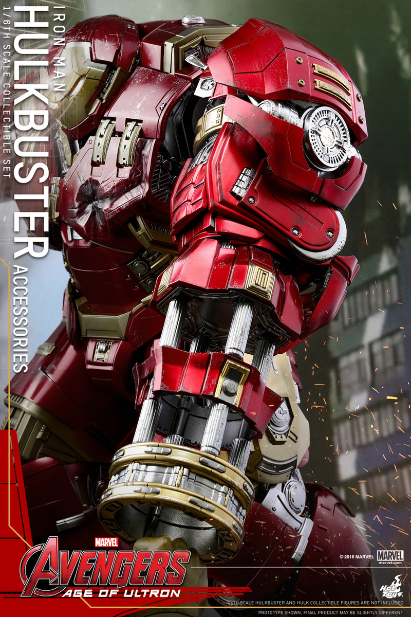 hot toys hulkbuster accessories