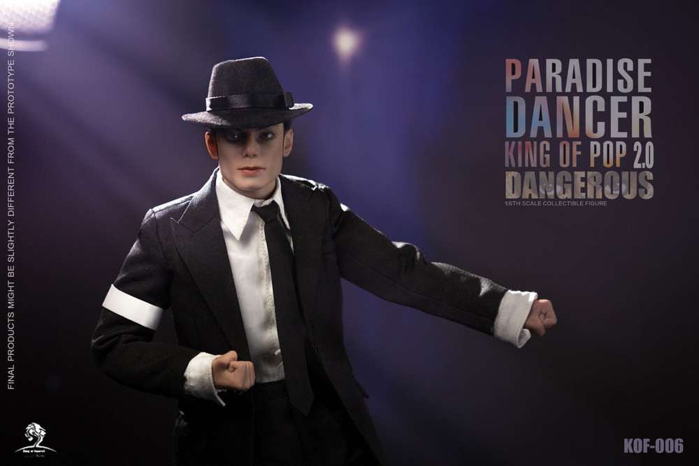 Michael Jackson1/6 King of Figure KOF-06 Paradise Dancer 2.0  Action Figure 