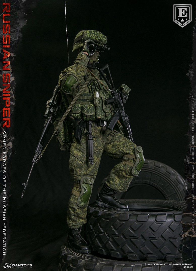 DAMTOYS RUSSIAN SNIPER ELITE EDITION 78078 - kghobby.com