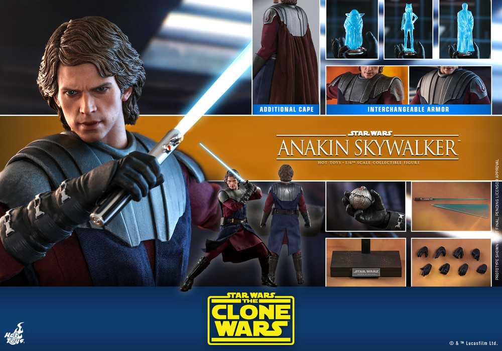 Hot Toys The Clone Wars Anakin Skywalker Tms019 Kghobby
