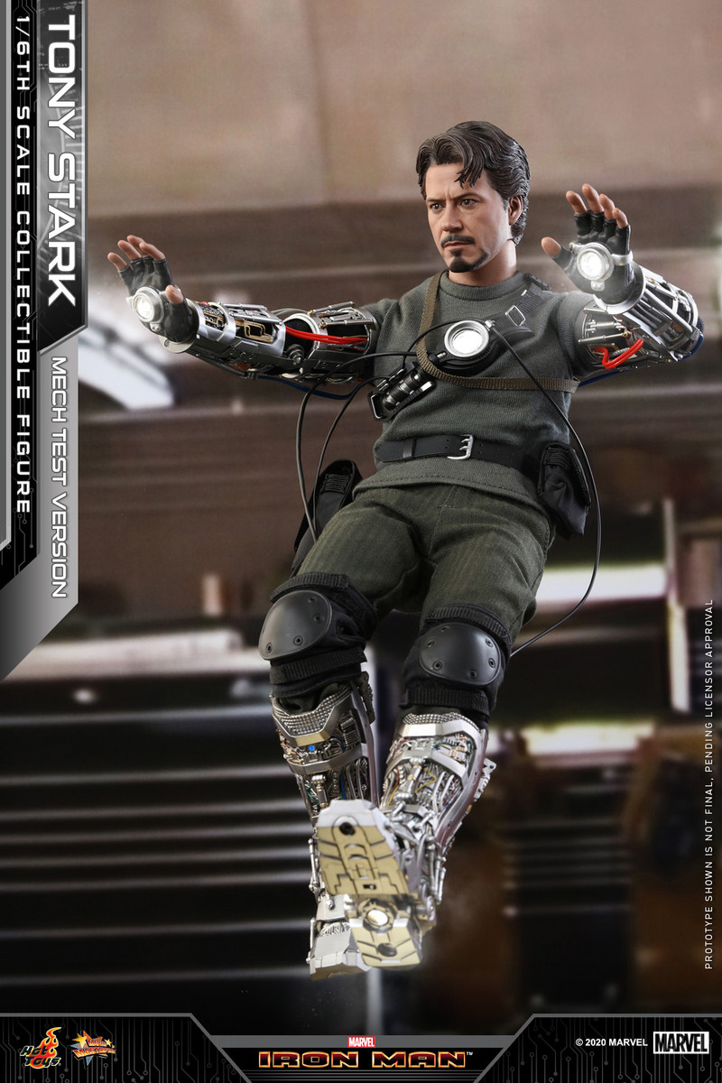 Hottoys ホットトイズ MMS581 アイアンマン Ironman Hot toys MMS581 Tony Stark Mech Test Version (Ironman) – Pop