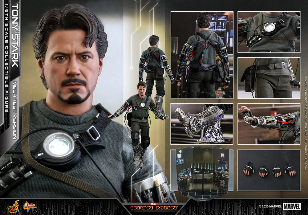 Hottoys ホットトイズ MMS581 アイアンマン Ironman Hot toys MMS581 Tony Stark Mech Test Version (Ironman) – Pop