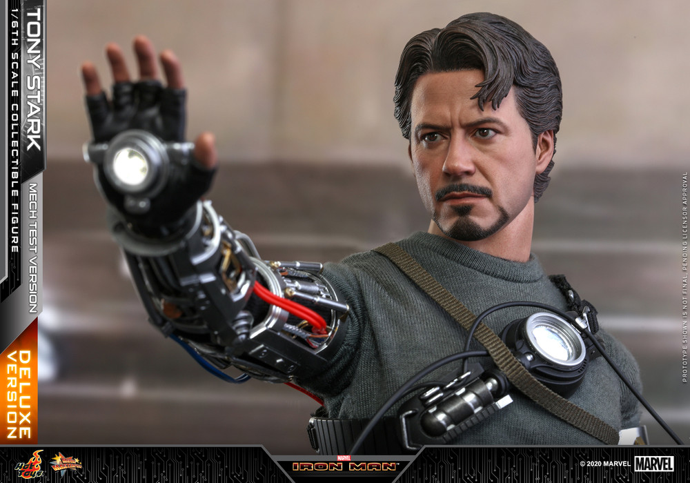 新品未使用 ホットトイズHot Toys Tony Stark ヘッドスカルプト Hot Toys Offers Tony Stark Head Exchange Due to Lackluster