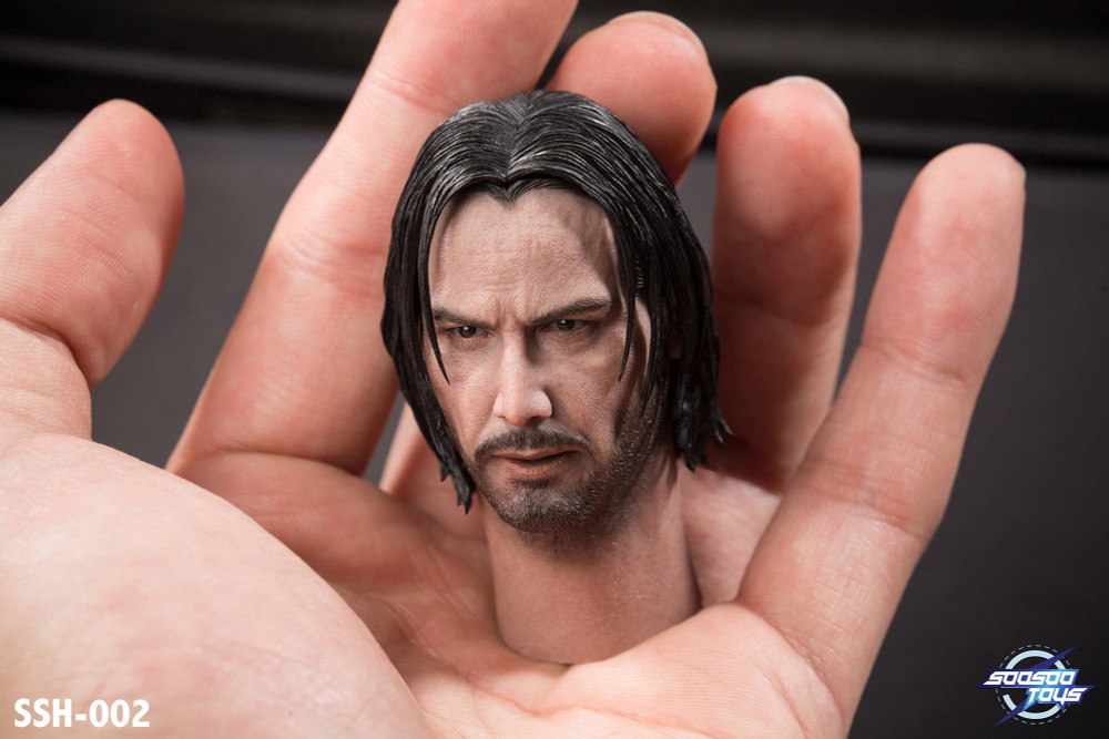 Soosootoys John Wick 1 6 Head Interchangeable Hair Kghobby