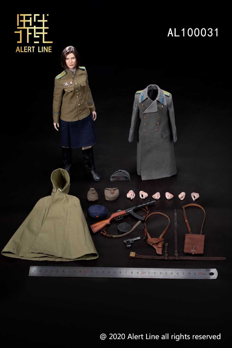 Alert Line WWII NKVD Female Soviet Soldier AL100031 - KGHOBBY