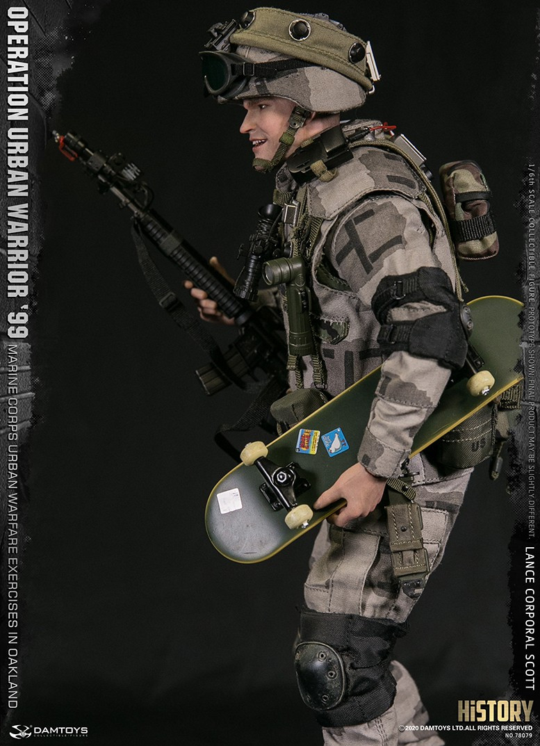 DAMTOYS Lance corporal Scott Operation Urban Warrior 78079