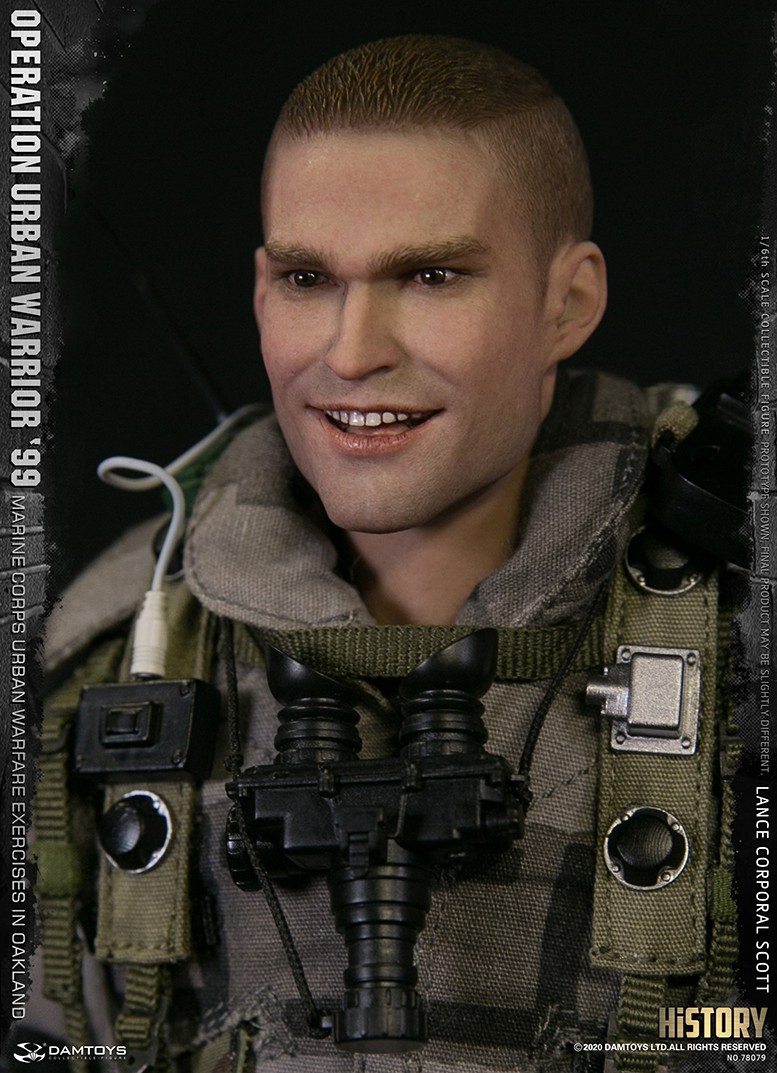 ダムトイズ Damtoys 78079 USMCアメリカ海兵隊 市街戦演習1/6 DAMTOYS Lance corporal Scott Operation Urban Warrior 78079 - kghobby