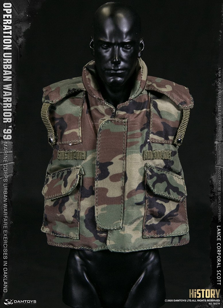DAMTOYS Lance corporal Scott Operation Urban Warrior 78079