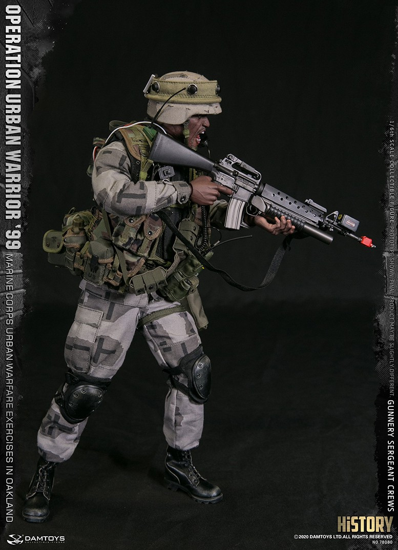DAMTOYS Gunnery sergeant Crews 78780 Operation Urban Warrior