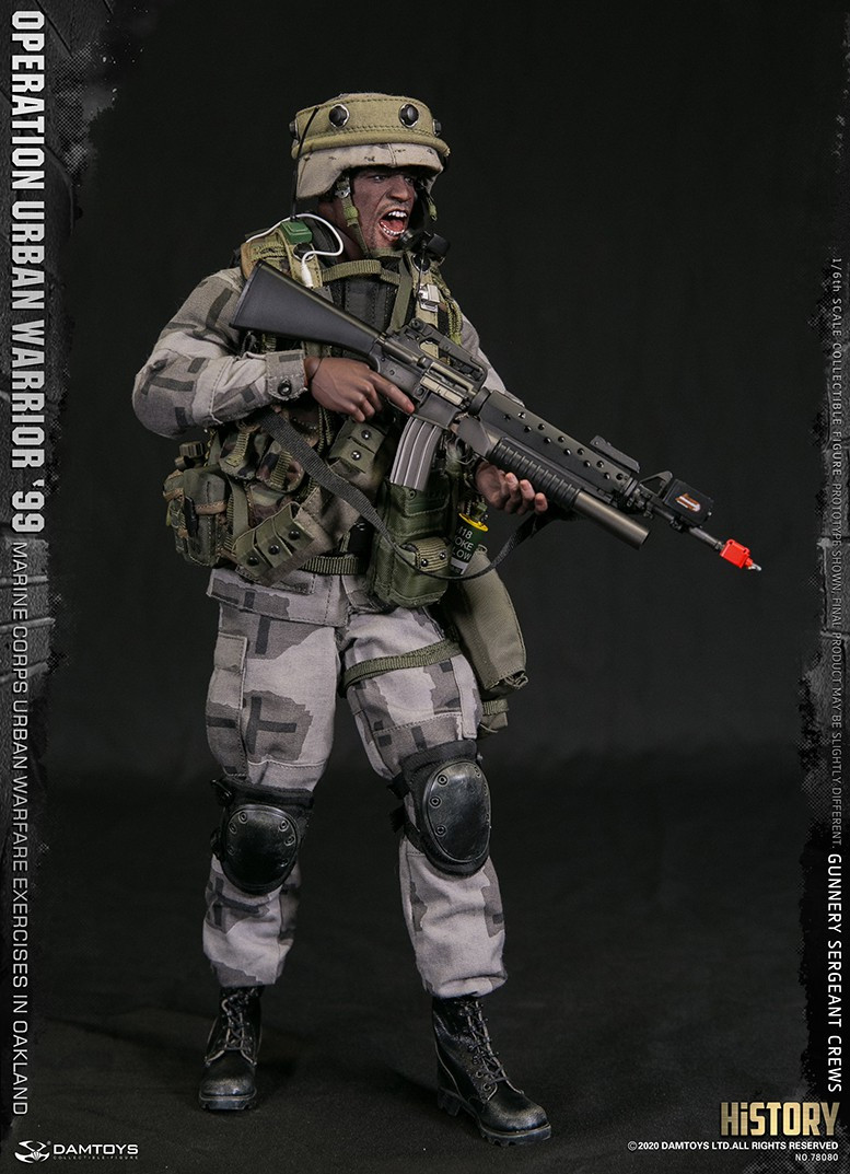 DAMTOYS Gunnery sergeant Crews 78780 Operation Urban Warrior