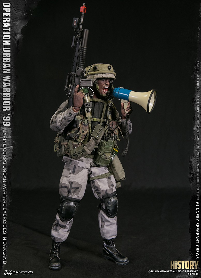 DAMTOYS Gunnery sergeant Crews 78780 Operation Urban Warrior