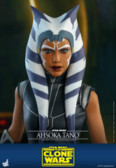 Hot Toys TMS021 AHSOKA TANO Star Wars The Clone Wars 1/6th Scale Collectible Figure