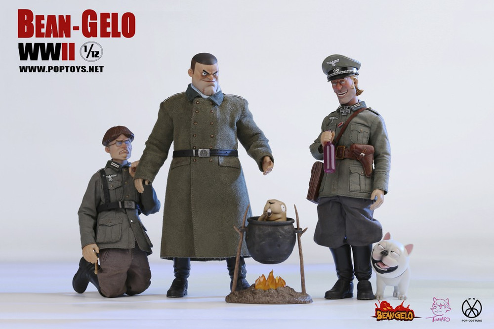 Poptoys 1/12 Kahn Bean Gelo WWII BGS005 - kghobby
