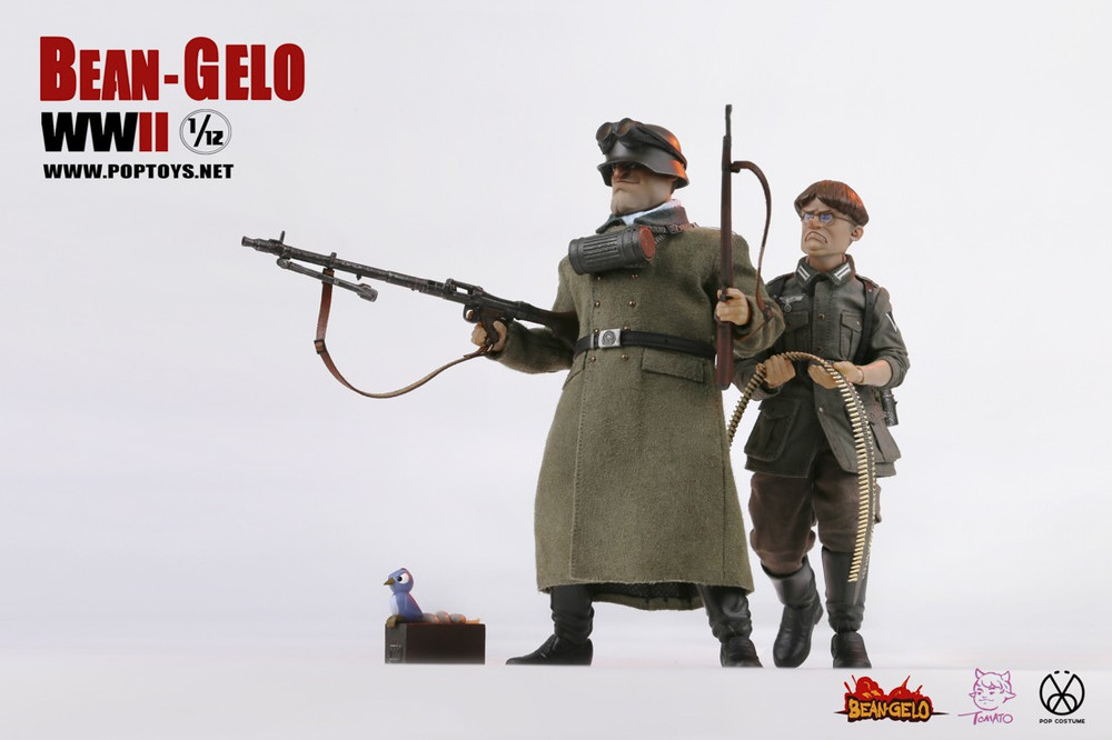 Poptoys 1/12 Kahn Bean Gelo WWII BGS005 - kghobby