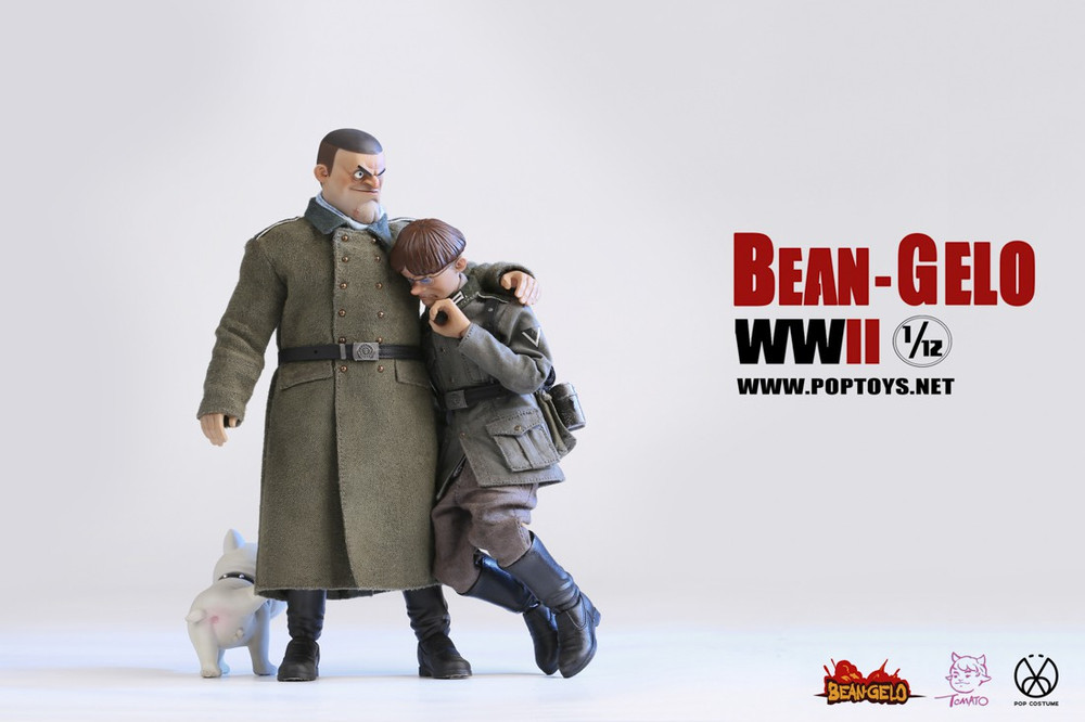 Poptoys 1/12 Kahn Bean Gelo WWII BGS005 - kghobby