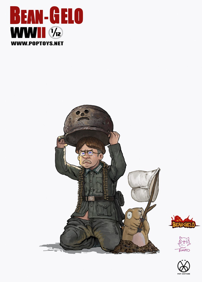 Poptoys 1/12 BGS006 Hans Bean Gelo WWII - kghobby