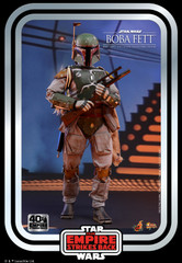 Hot Toys MMS574 Star Wars The Empire Strikes Back - 1/6th scale Boba Fett Collectible Figure (Star Wars: The Empire Strikes Back 40th Anniversary Collection) 