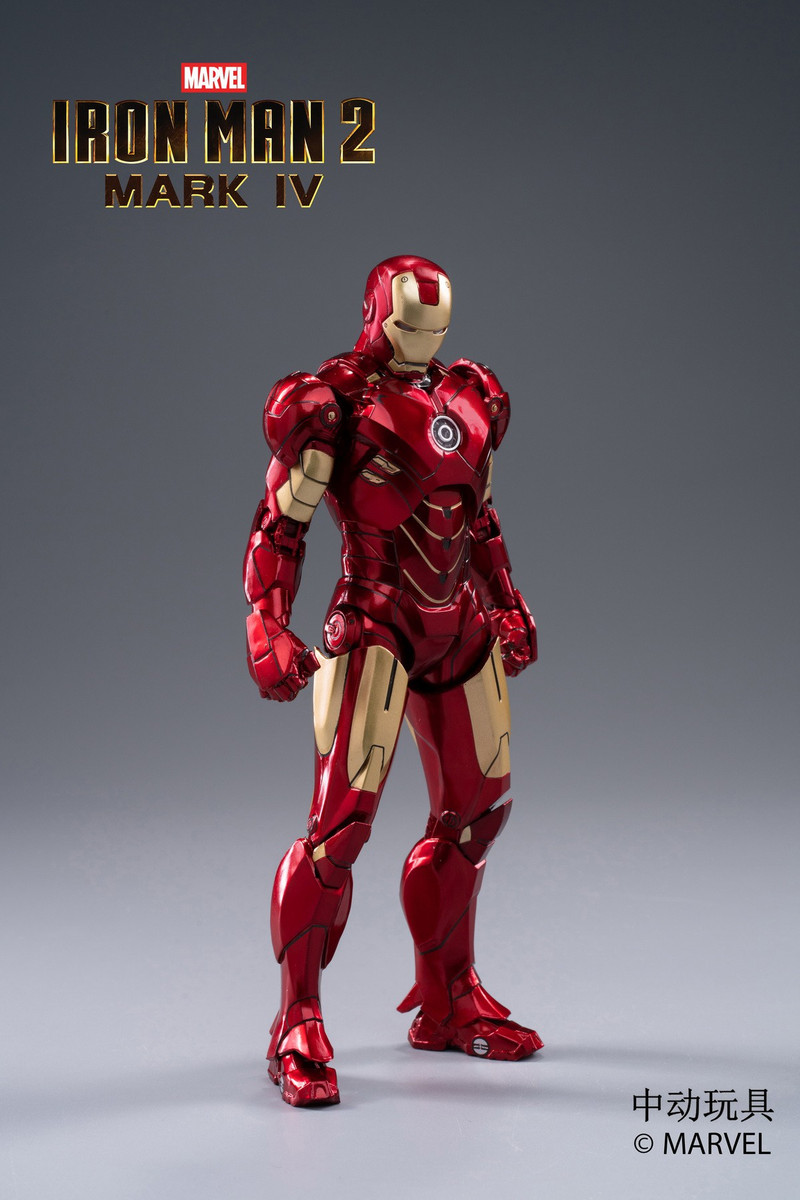 ZD Toys 20cm Iron Man Mark IV Figure