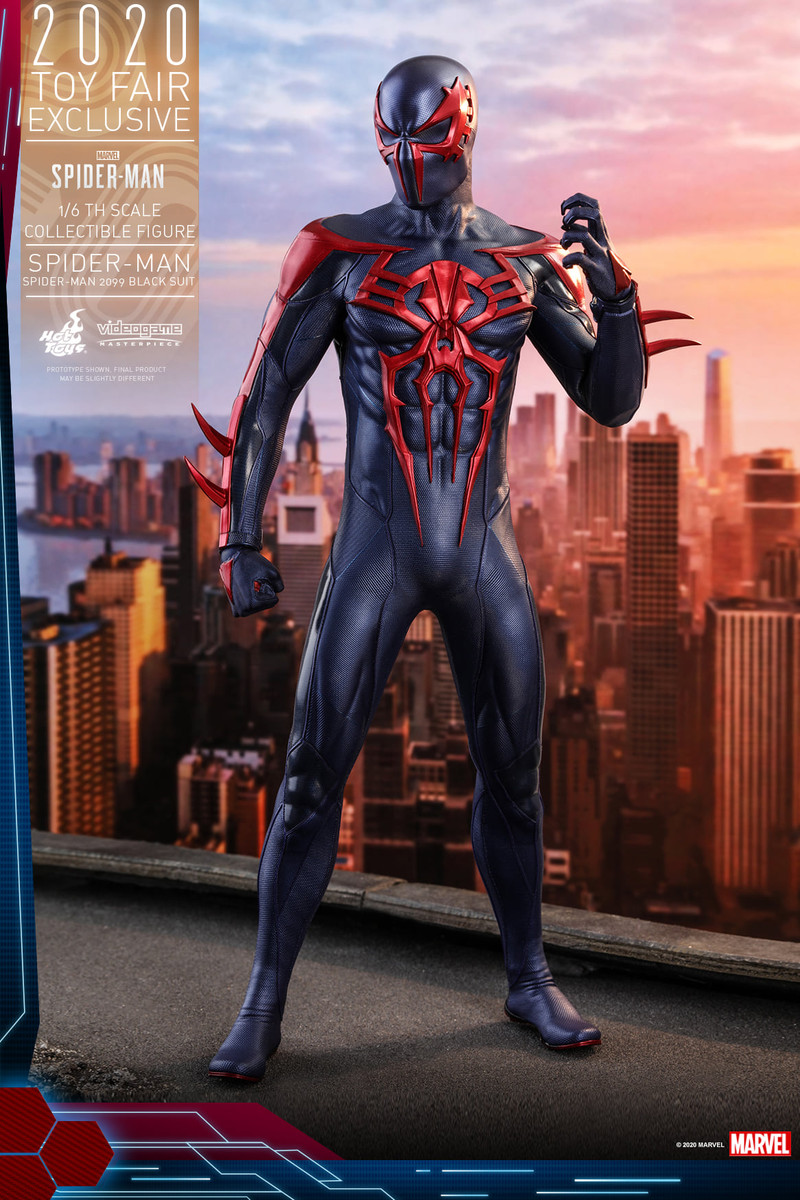 Hot Toys (VGM45) Marvel's Spider-Man (PS4) – Spider-Man (Anti-Ock Suit)  1/6th Scale Collectible Figure (Deluxe Version)