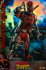 Hot Toys CMS06 Marvel Zombies 1/6th scale Zombie Deadpool Collectible Figure 