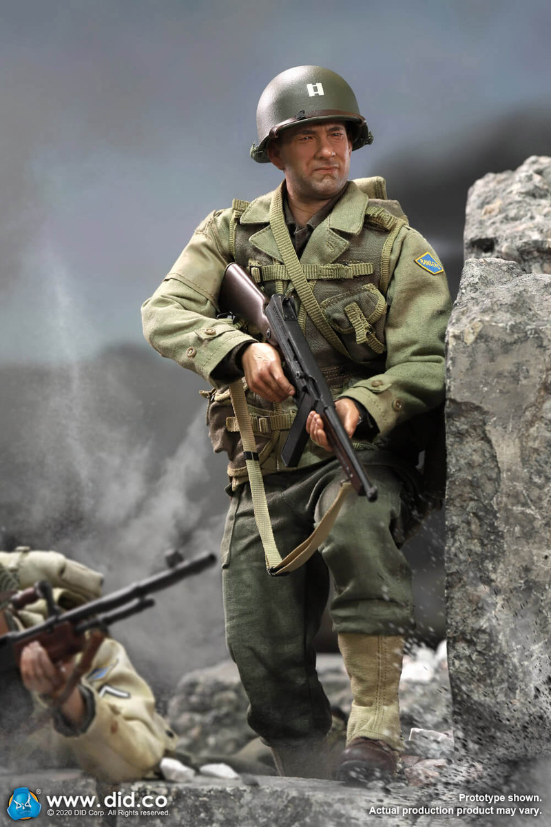 DID Captain Miller 1/6 Figure WWII US 2nd Ranger Battalion