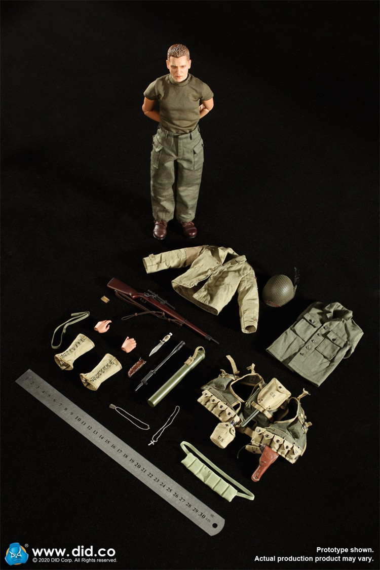 DID Private Jackson WWII US 2nd Ranger Battalion Series 2 A80144