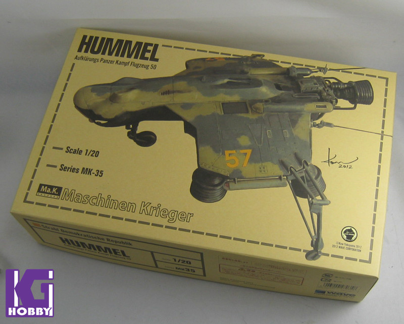 Ma.K Wave SF3D 1/20 Hummel Model Kit Maschinen Krieger Kow