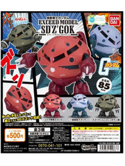 Gundam SD Z'Gok Exceed Model Gashapon Set by Bandai
