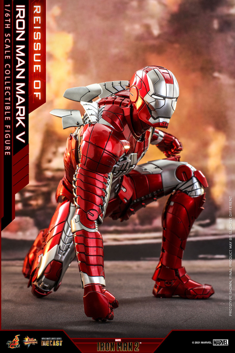 Hot Toys Iron Man Mark V Diecast reissue Iron Man 20
