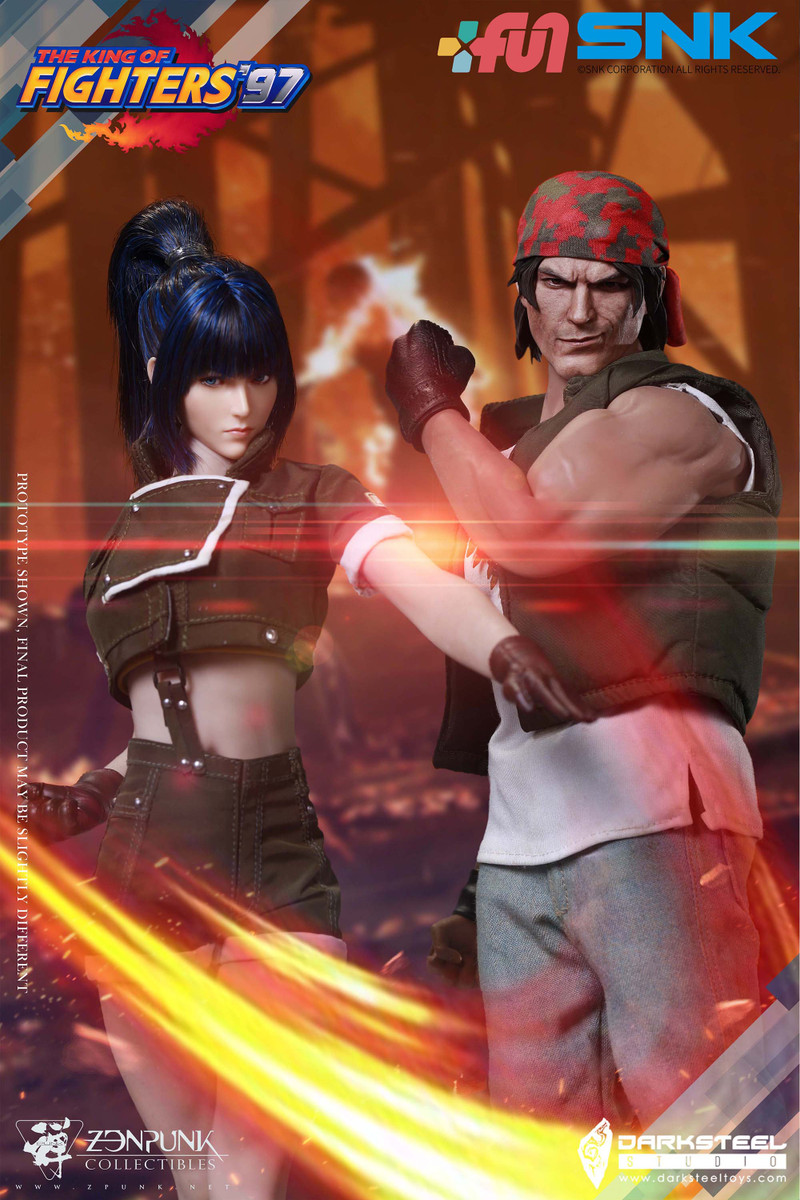THE KING OF FIGHTERS '97 RALF JONES DarkSteel Toys ZenPunk DSA-002