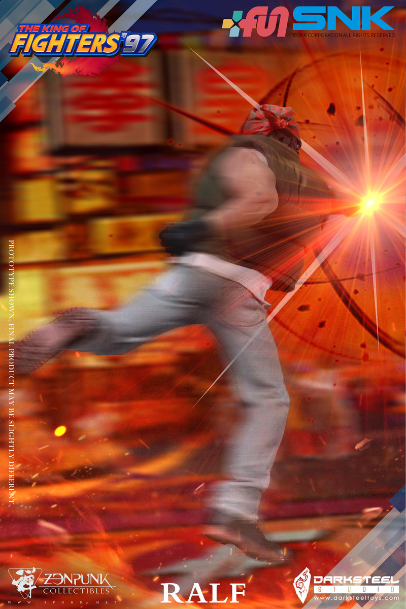THE KING OF FIGHTERS '97 RALF JONES DarkSteel Toys ZenPunk DSA-002