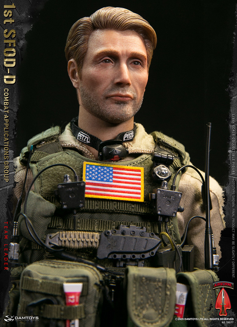 DAMTOYS 78077 1st SFOD-D Combat Applications Group TEAM LEADER 1/6 Figure