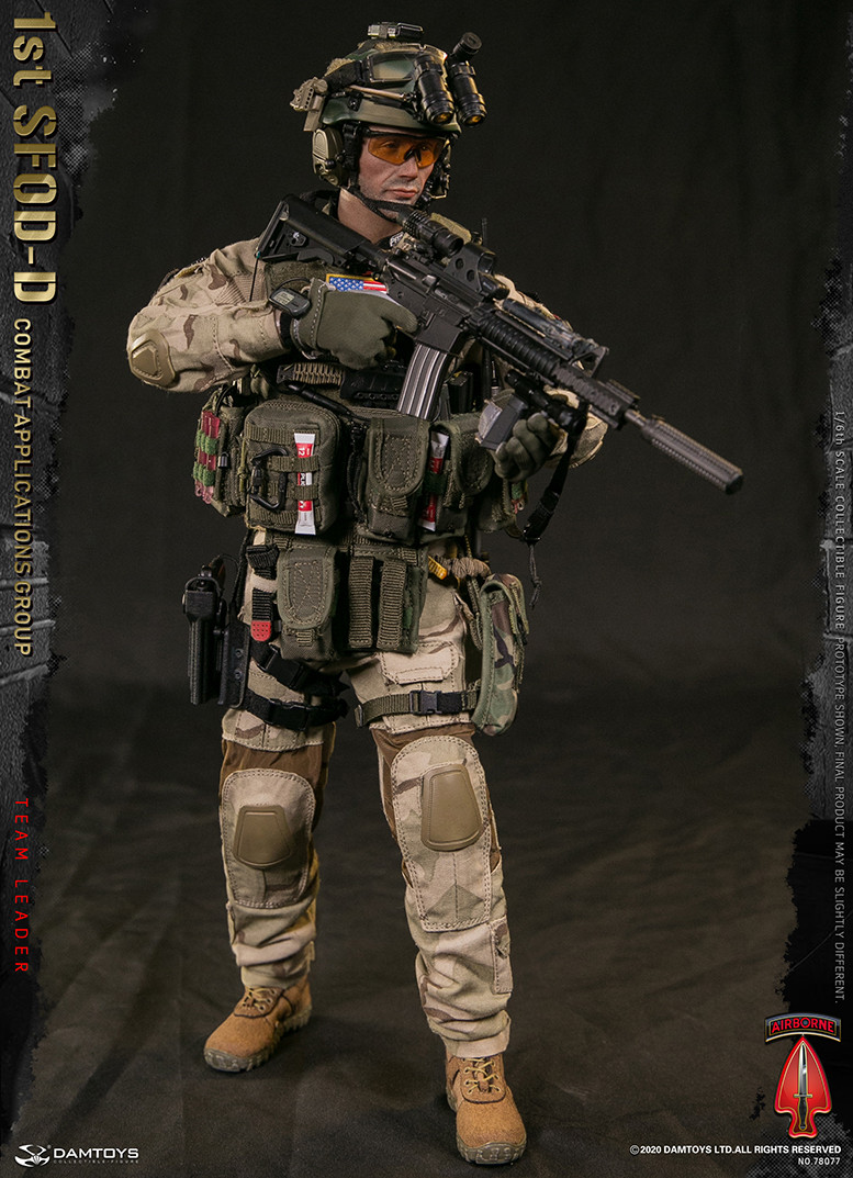 DAMTOYS 78077 1st SFOD-D Combat Applications Group TEAM LEADER 1/6 Figure