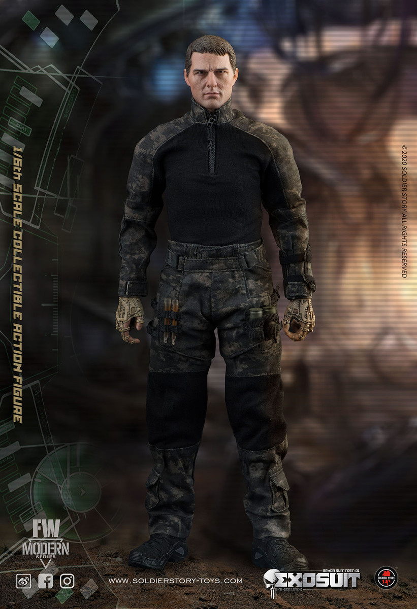 SOLDIER STORY ss122強化外骨格TEST-01 1/6フィギュア SoldierStory EXO SKELETON ARMOR SUIT SS122 TEST-01