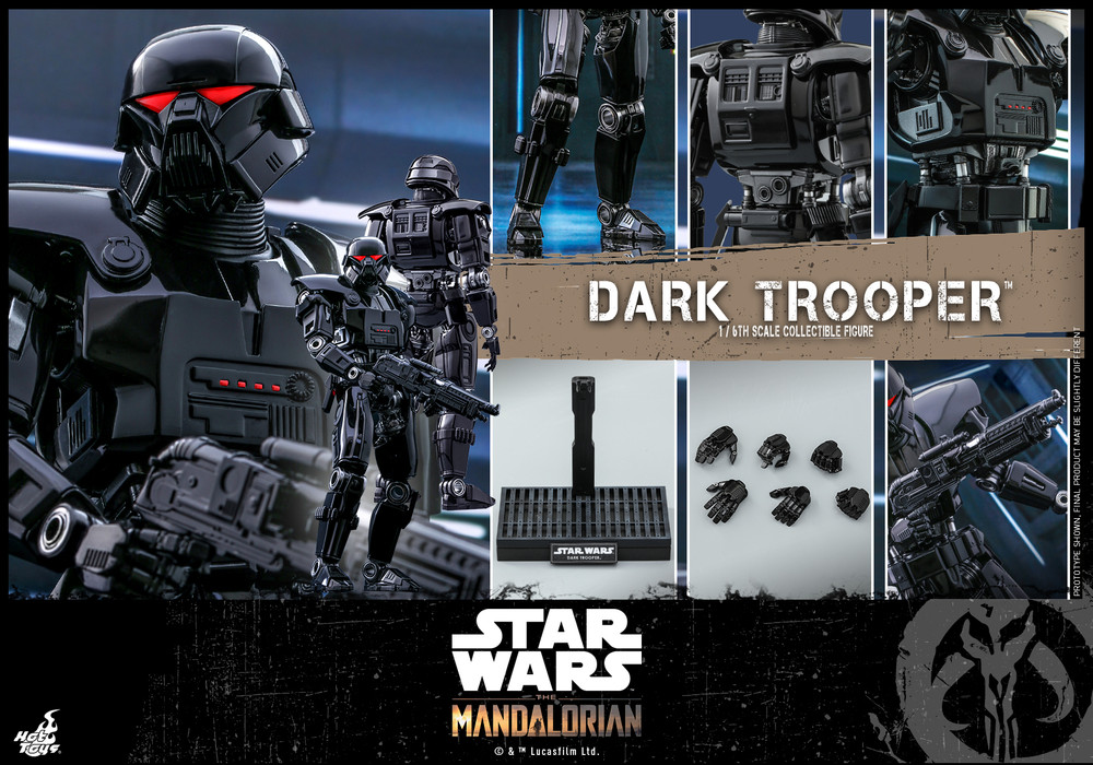 Hot Toys TMS032 STAR WARS™ THE MANDALORIAN™ DARK TROOPER™