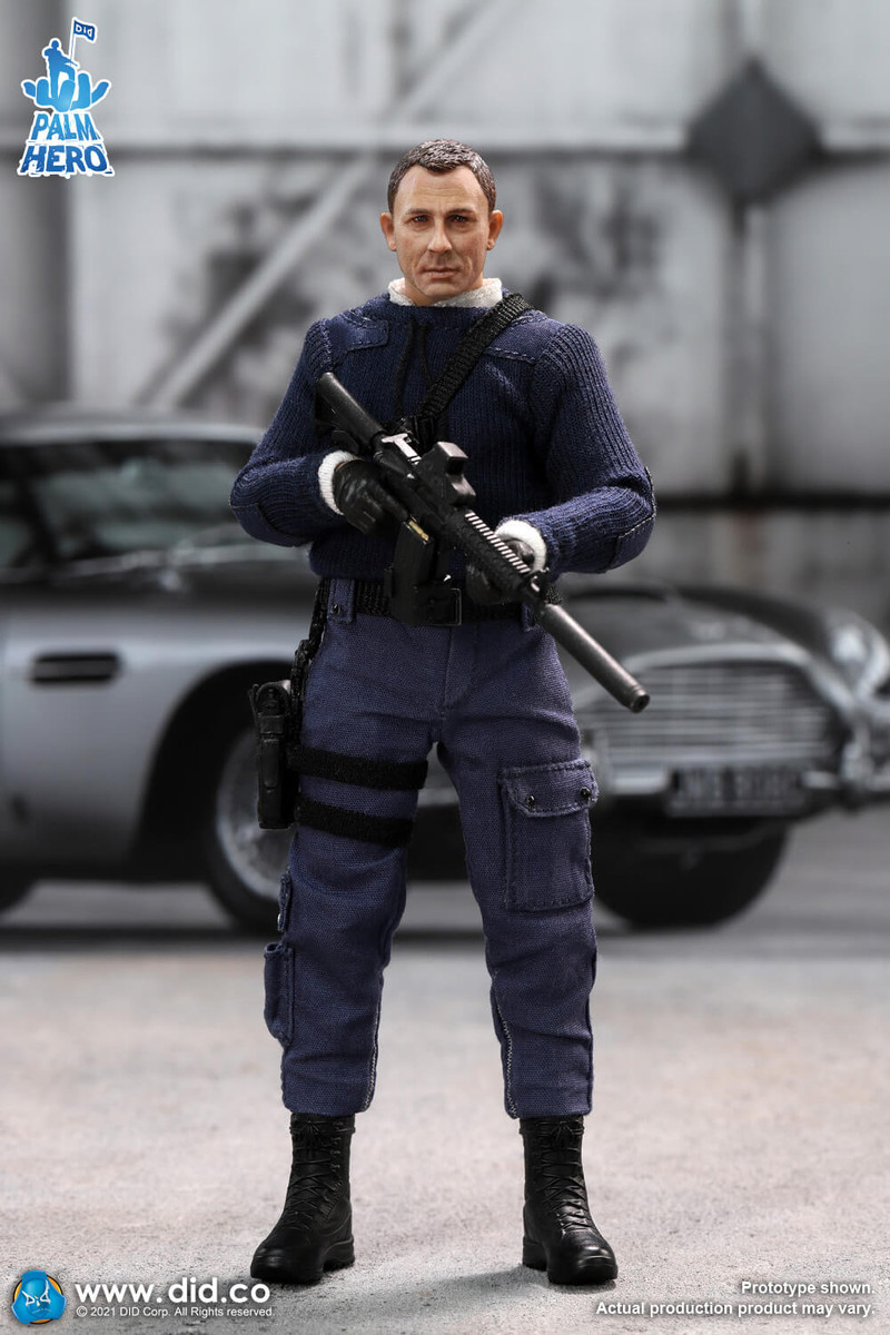 DID MI6 Agent Jack 007 1/12 Figure XK80003