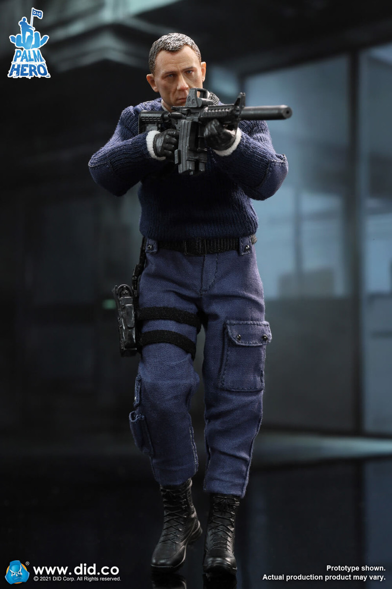 DID 1/12 MI6 Agent Jack アクションフィギュア 007 XM80003 1/12 MI6 AGENT JACK - DID Corp.