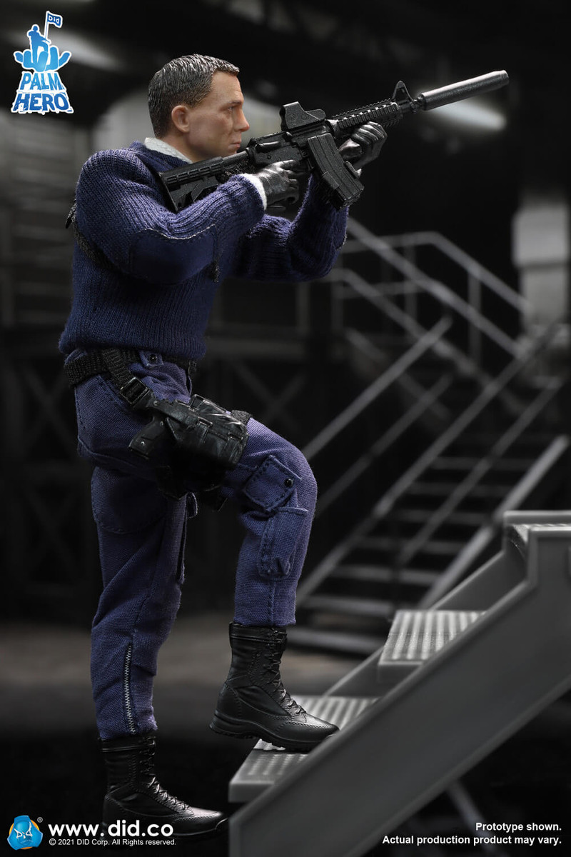 DID MI6 Agent Jack 007 1/12 Figure XK80003
