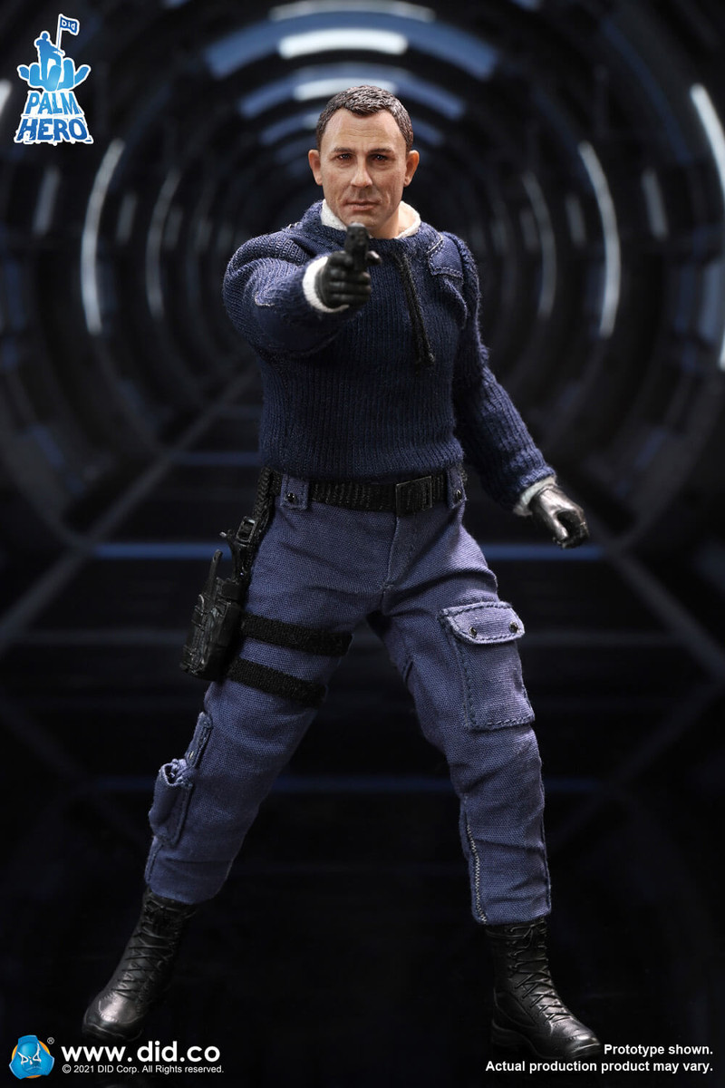 DID MI6 Agent Jack 007 1/12 Figure XK80003