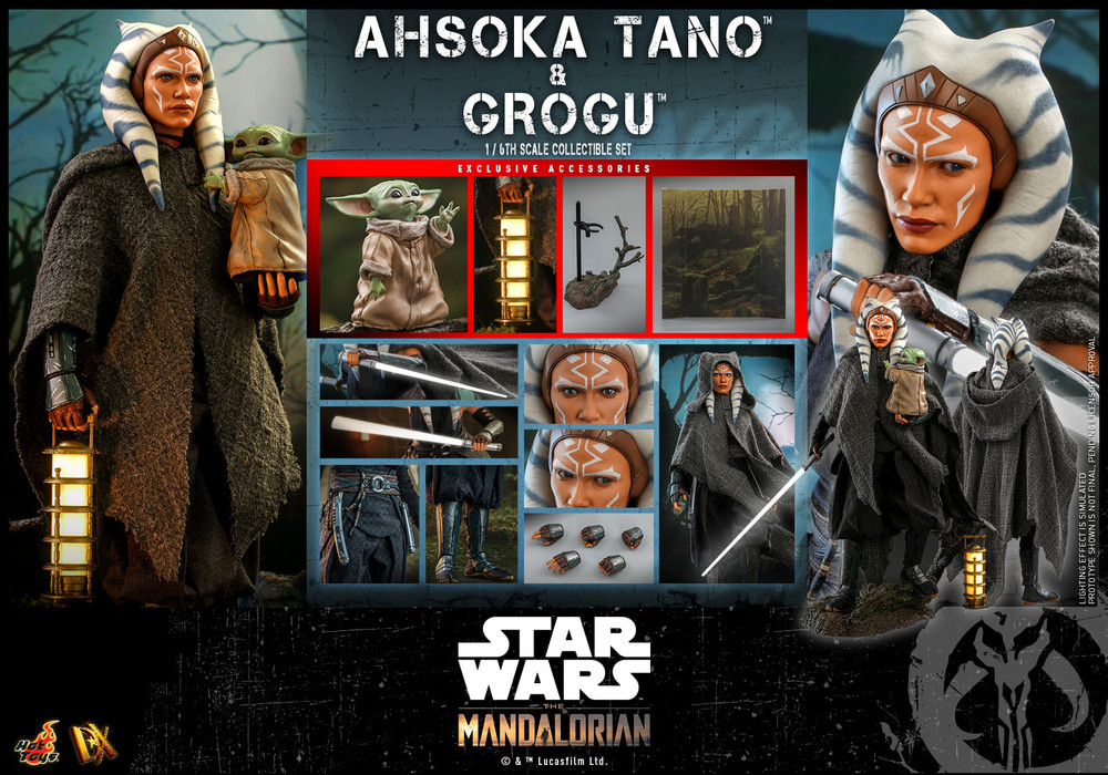 Hot Toys Ahsoka Tano Grogu DX21 Star Wars: The Mandalorian™