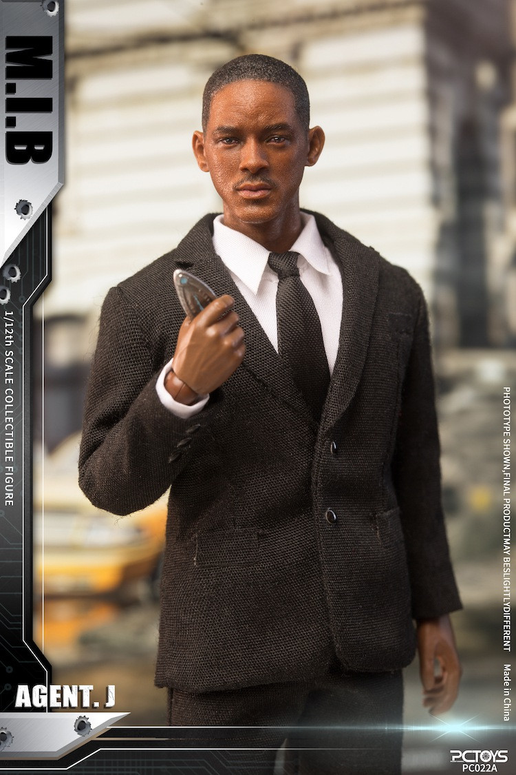 PCTOYS PC022A MIB Agent J 1/12 Figure