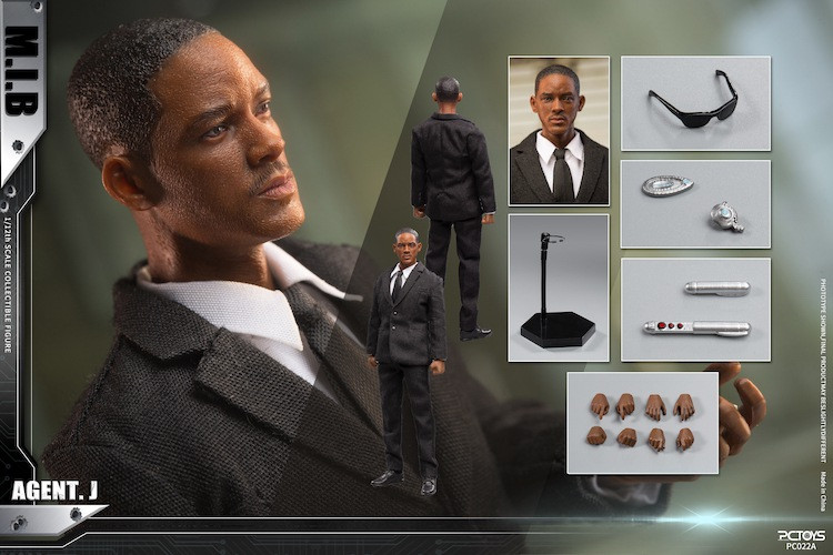 PCTOYS PC022A MIB Agent J 1/12 Figure