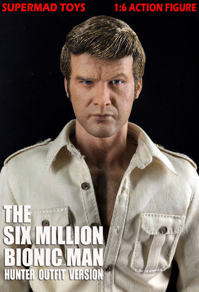 Supermad Toys The Six Million Dollar Man Hunter Outfits 1/6 Figure